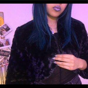 SOFT FURRY CUTE COAT